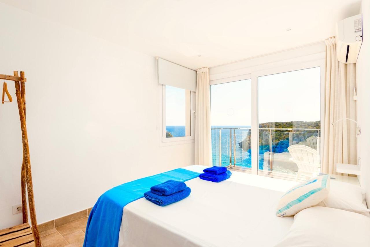 Seafront Villa Bellavista With Heated Pool By Dadovillas Cala En Porter  Экстерьер фото
