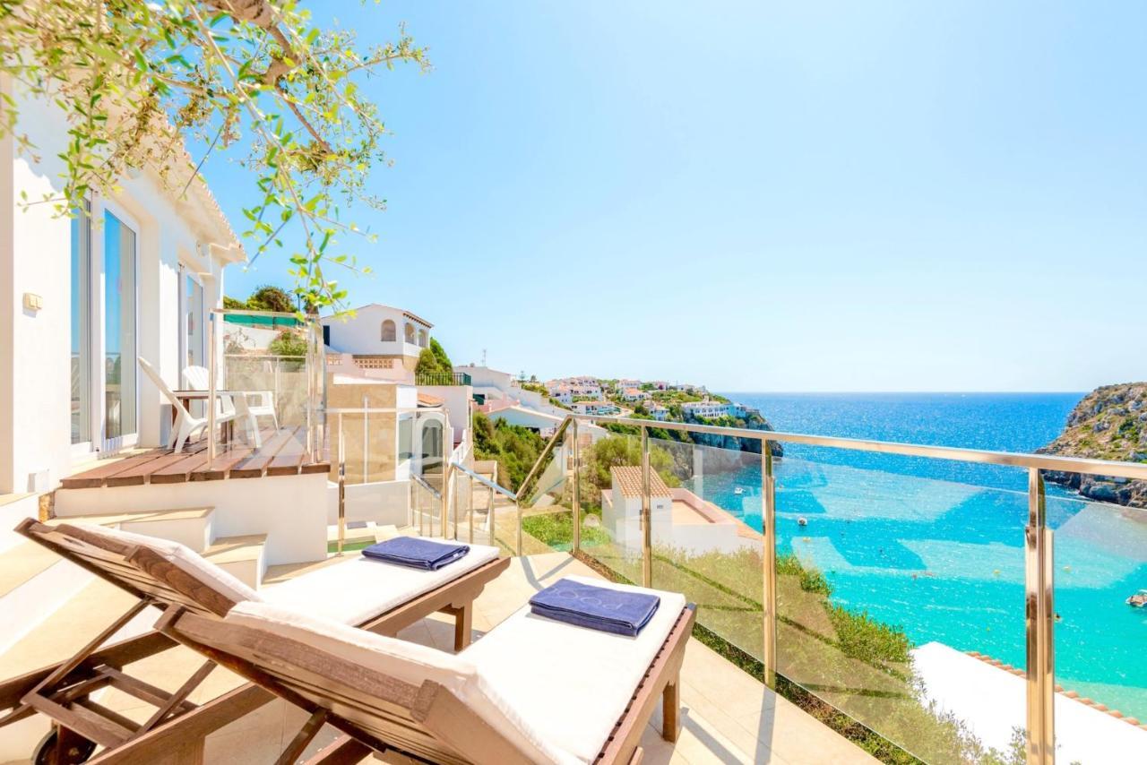 Seafront Villa Bellavista With Heated Pool By Dadovillas Cala En Porter  Экстерьер фото