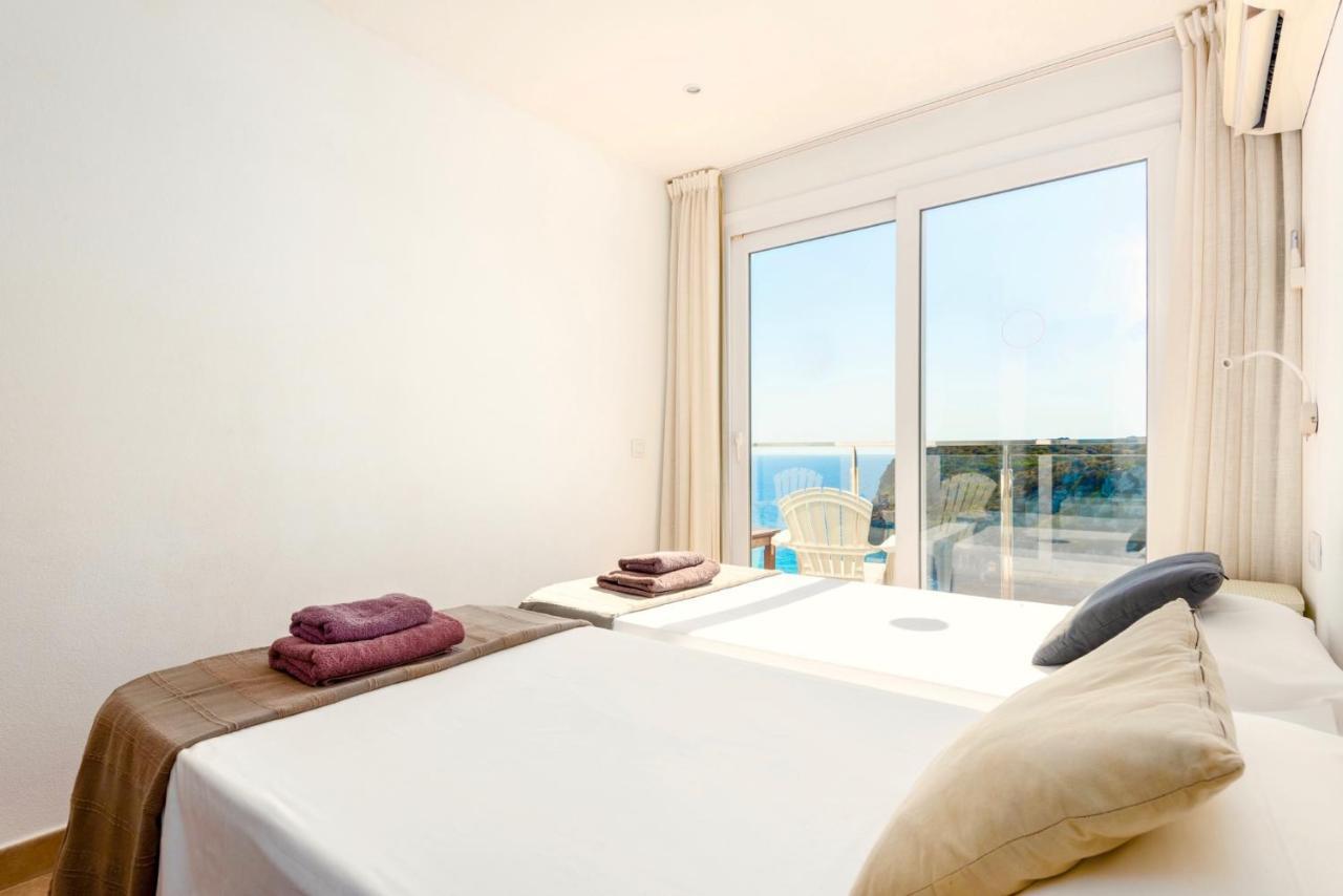 Seafront Villa Bellavista With Heated Pool By Dadovillas Cala En Porter  Экстерьер фото